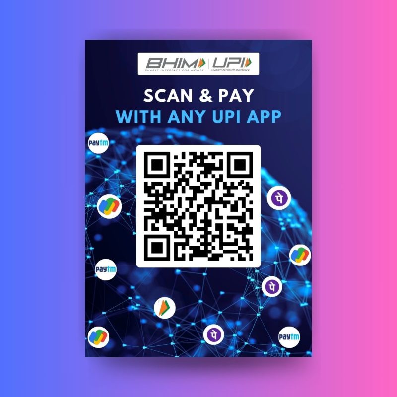 UPI QR Code Bundle — India Pack